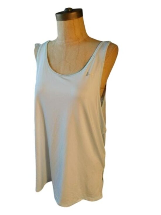 Under Armour Tops - Under Armour Size XL light blue activewear tank style top NWT